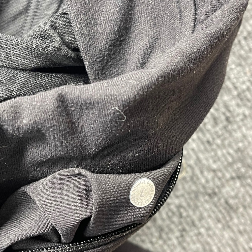 Lululemon Discipline Seat Pant Black Straight Leg Mens Size L Activewear - Picture 4 of 6